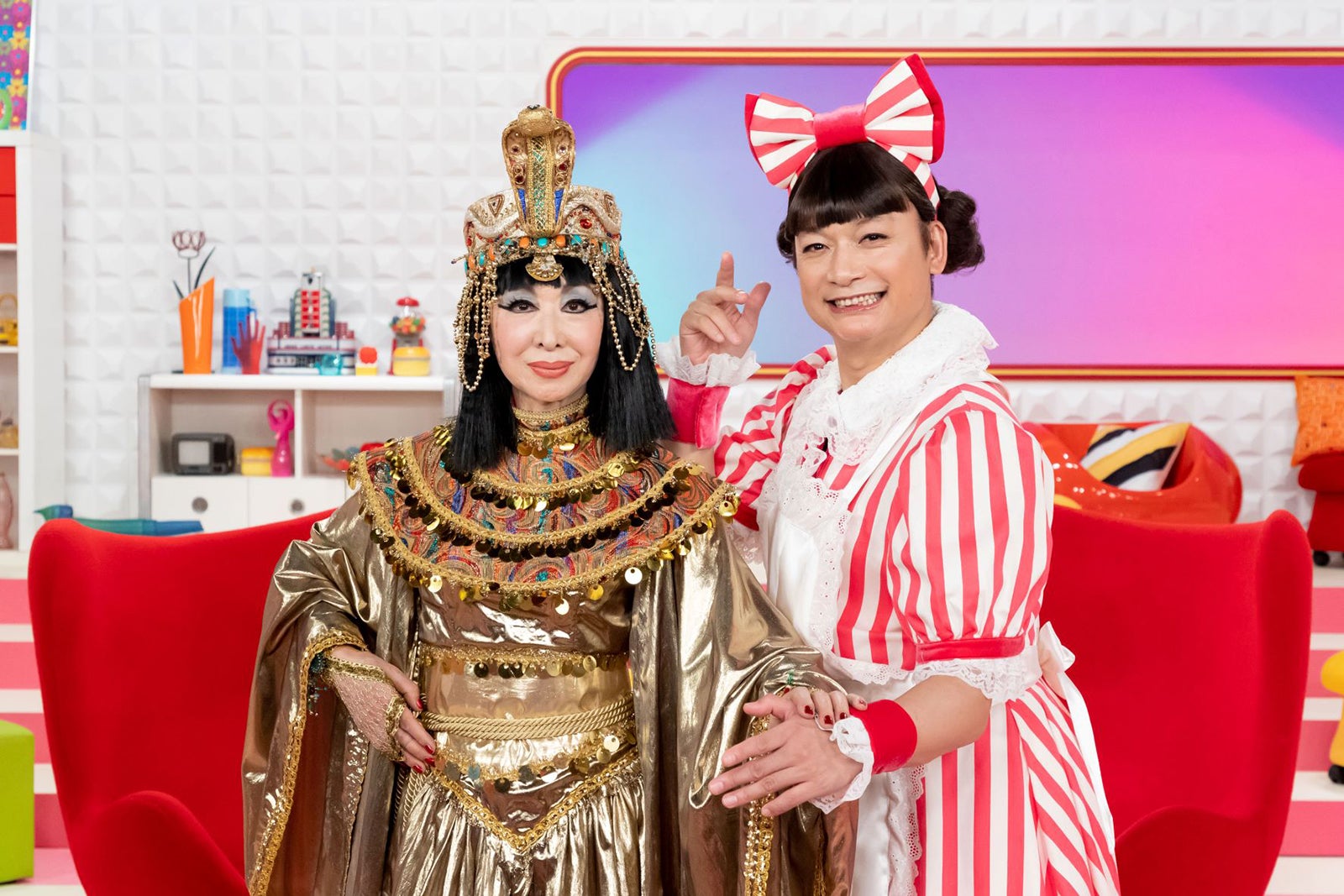 三田佳子、香取慎吾「慎吾ママの部屋」 （C）NHK