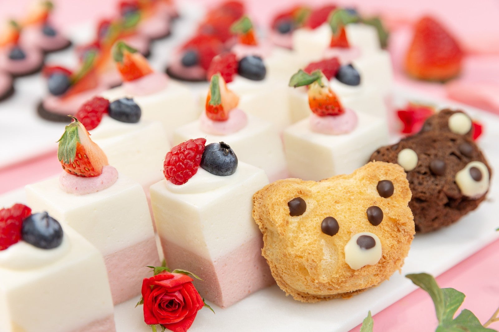 Teddy’s Strawberry Lab「いちごスイーツビュッフェ」／提供画像