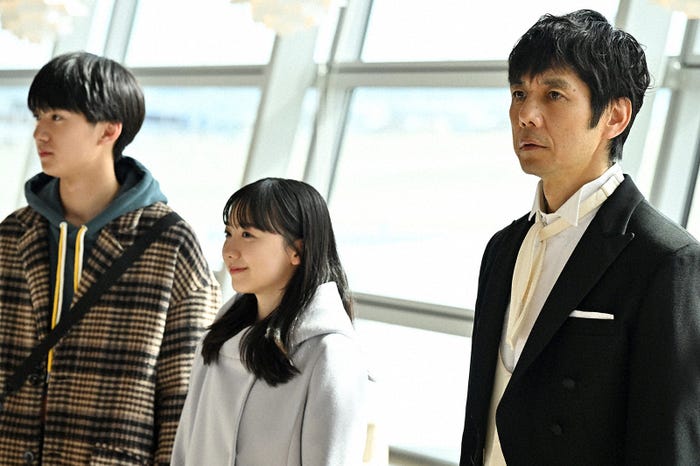 大西利空、芦田愛菜、西島秀俊「さよならマエストロ~父と私のアパッシオナート~」最終話より(C)TBS