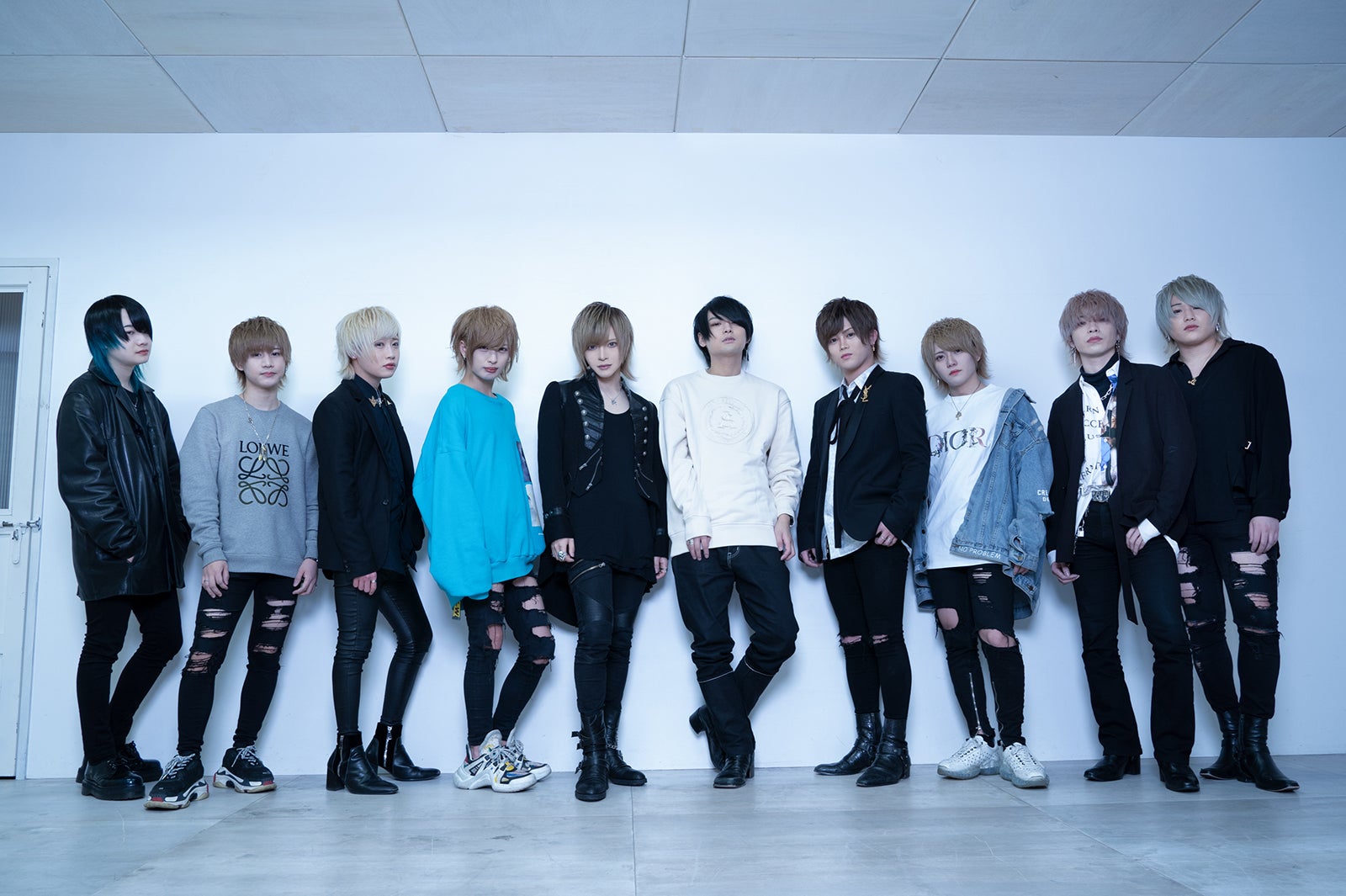 「No.9 by ACQUA」キャスト／桜庭脱兎、神代リゼ、兵藤海、柊咲ルル、Pay、聖、桜夜司、黒咲ハク、四ノ宮シノ、Ryu／提供画像