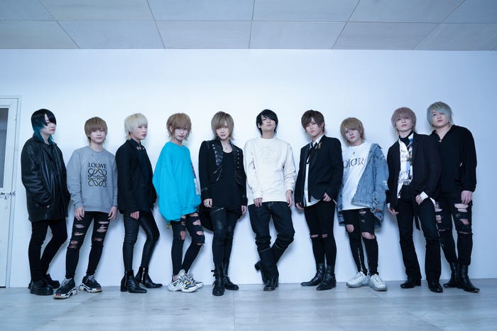 「No.9 by ACQUA」キャスト/桜庭脱兎、神代リゼ、兵藤海、柊咲ルル、Pay、聖、桜夜司、黒咲ハク、四ノ宮シノ、Ryu/提供画像