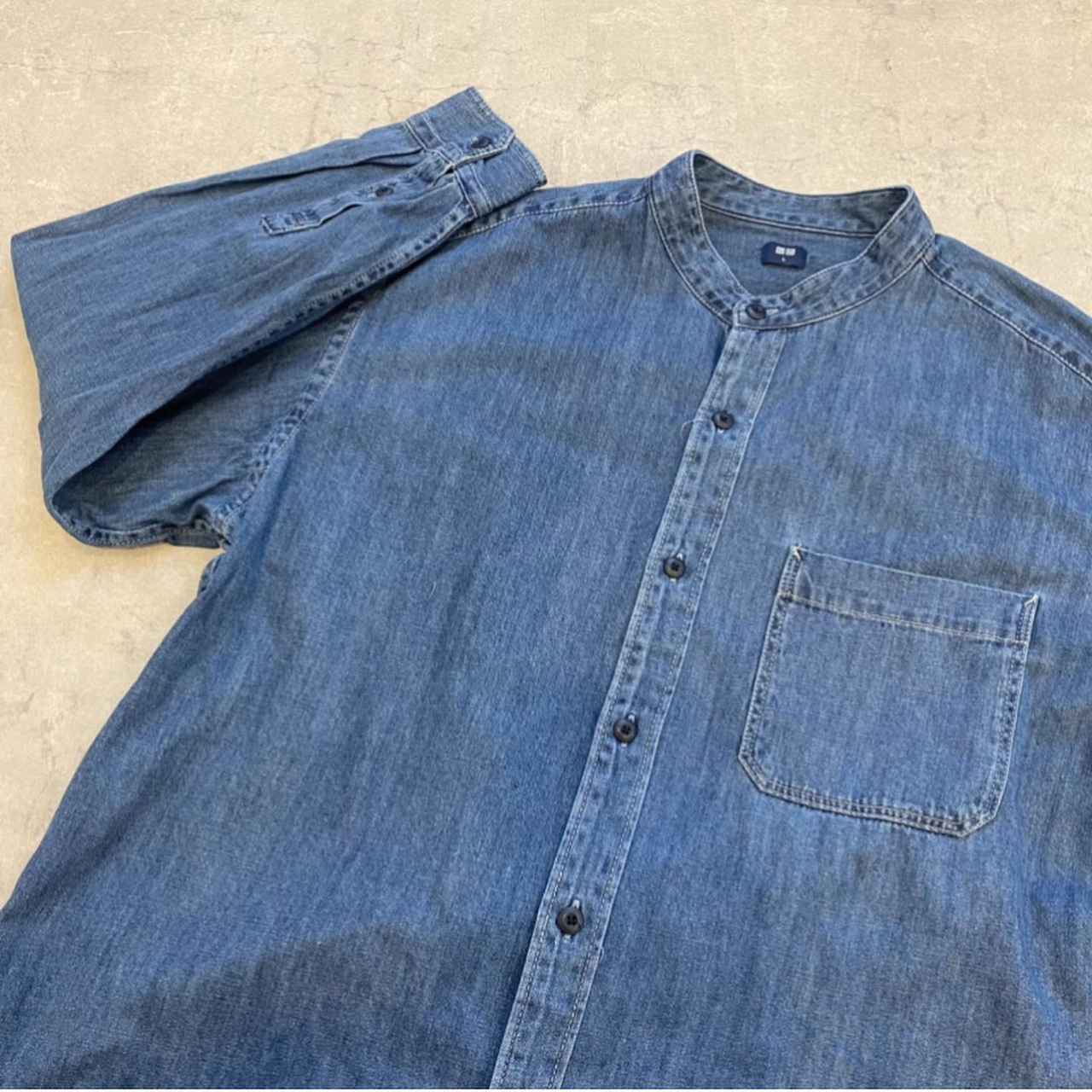 Snsで発見 ユニクロ おしゃれさんの デニムシャツ 着こなし術 モデルプレス