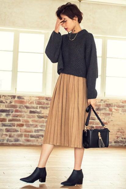 ハイネックボリュームニットトップス「Re:EDIT by GALSTAR」2,698円（税込）／画像提供：Re:EDIT by GALSTAR