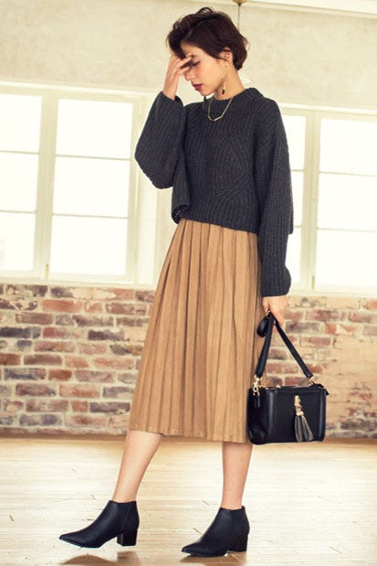 ハイネックボリュームニットトップス「Re:EDIT by GALSTAR」2,698円(税込)/画像提供:Re:EDIT by GALSTAR