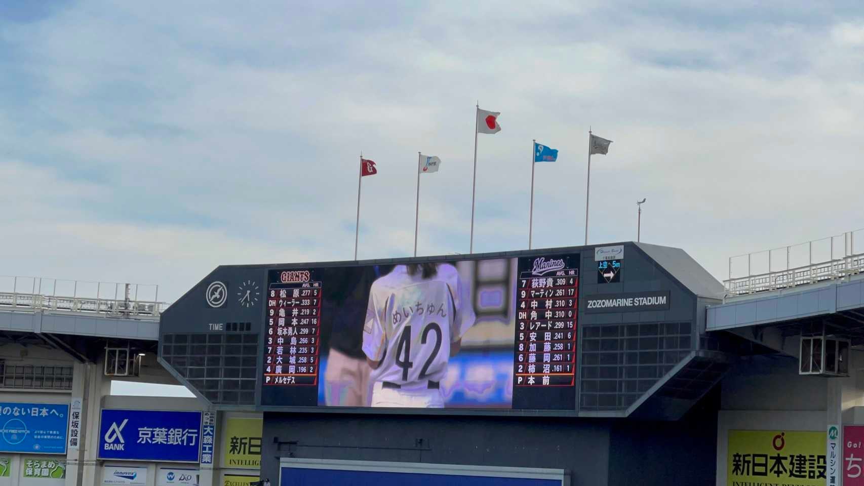 スタジアムの模様（提供写真）