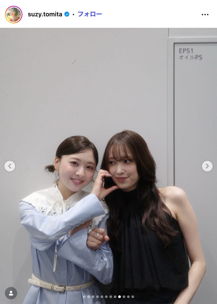 富田鈴花Instagramより