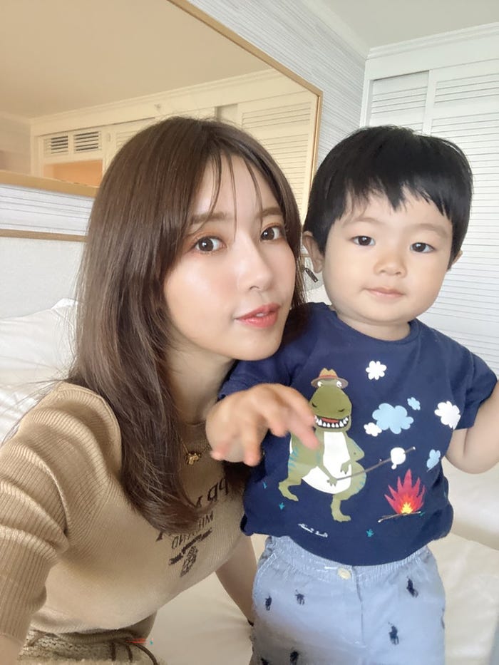 舟山久美子公式ブログより(提供写真)