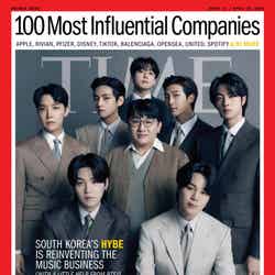 「TIME100 Most Influential Companies 2022」表紙：BTS、パン・シヒョク （提供写真）
