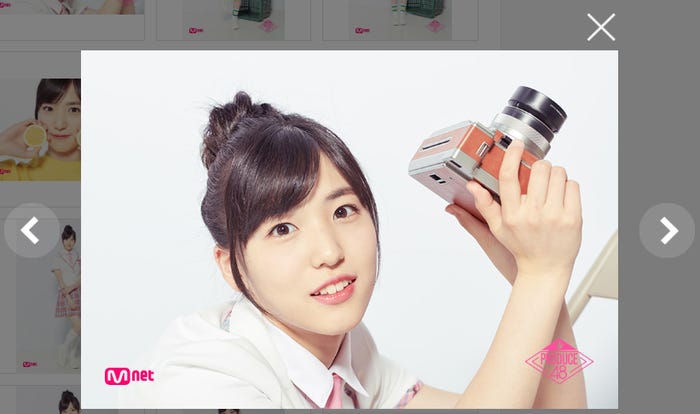 下尾みう/PRODUCE48公式サイトより