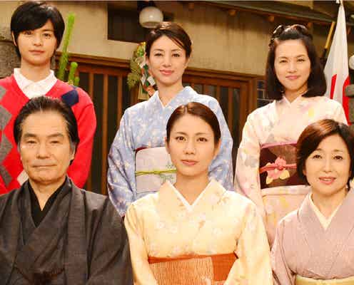 松下奈緒、井川遥、臼田あさ美、しっとり着物姿で新ドラマを発表