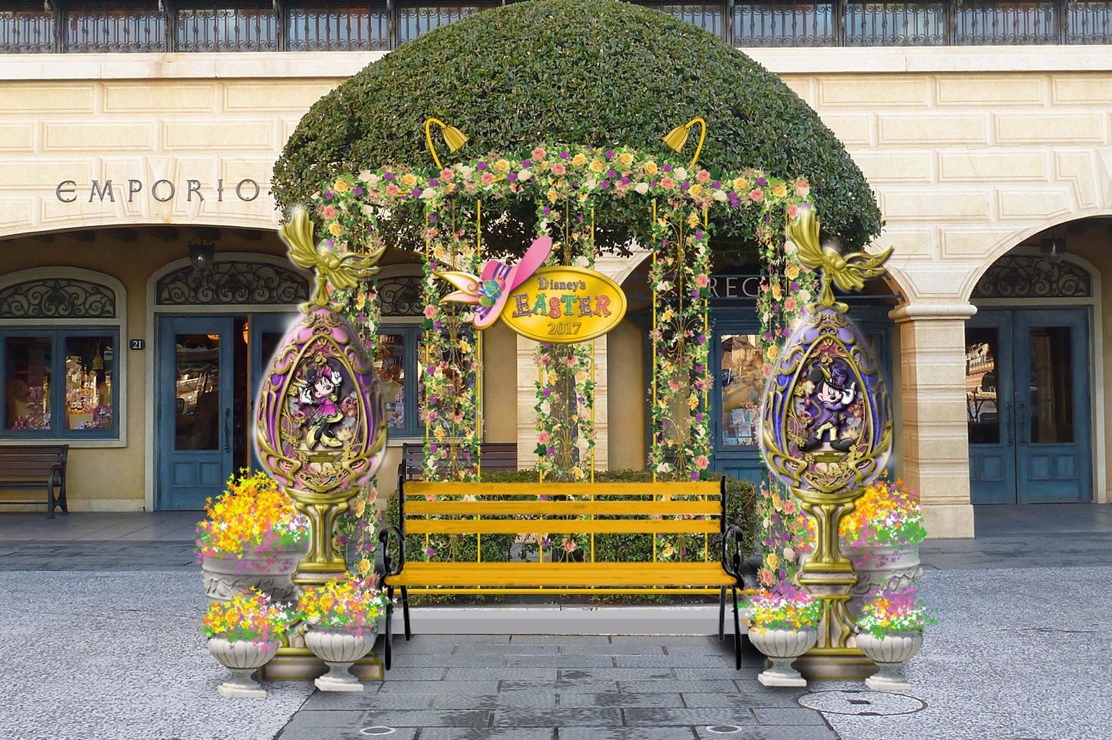 フォトロケーション（メディテレーニアンハーバー） ／（C）Disney