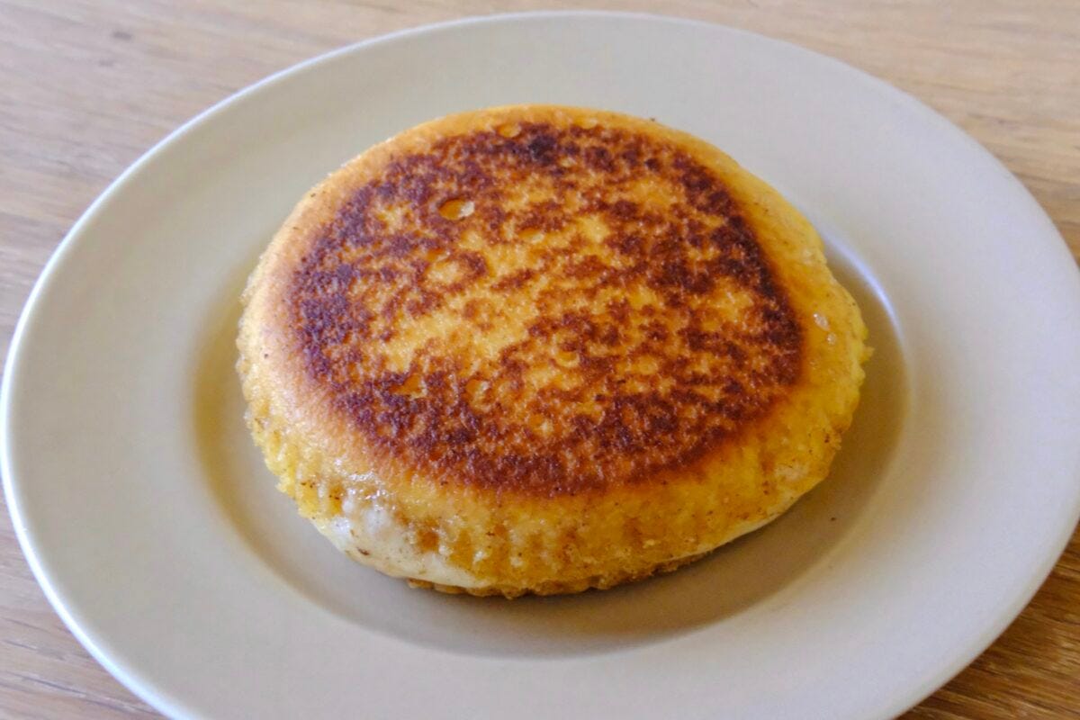 たまご蒸しパンアレンジ