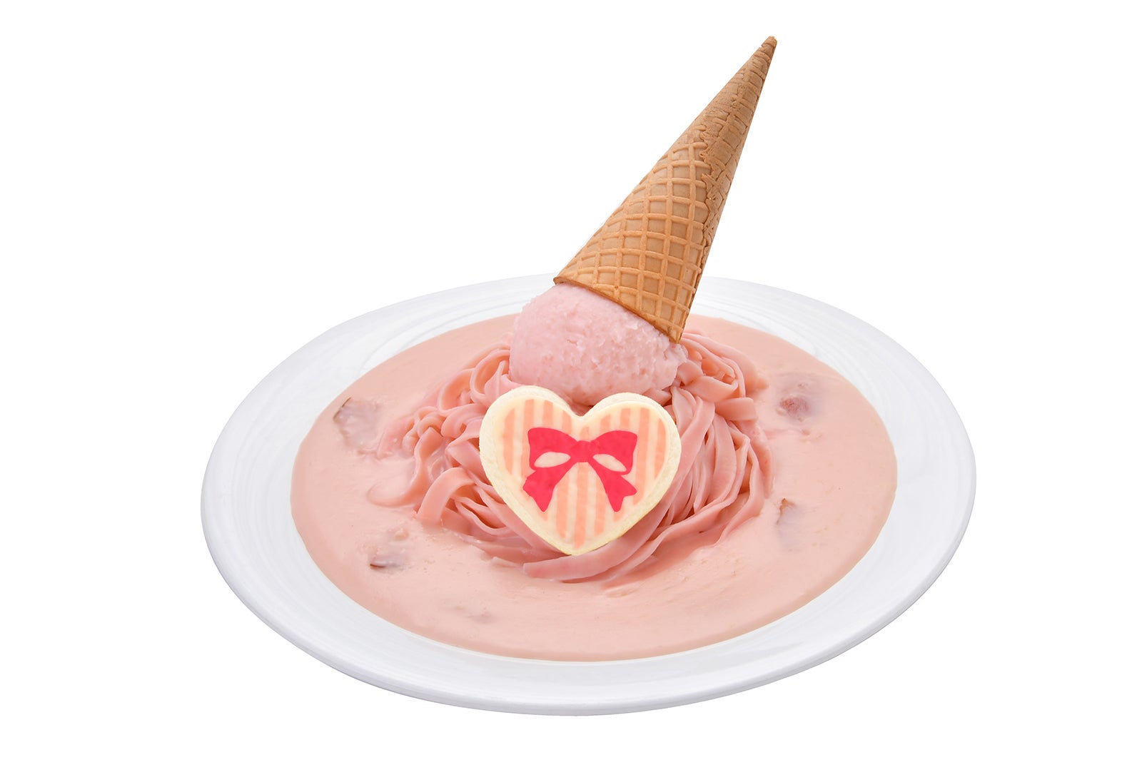 ゆめかわピンクパスタ￥1,100（C）2017 SANRIO CO., LTD.