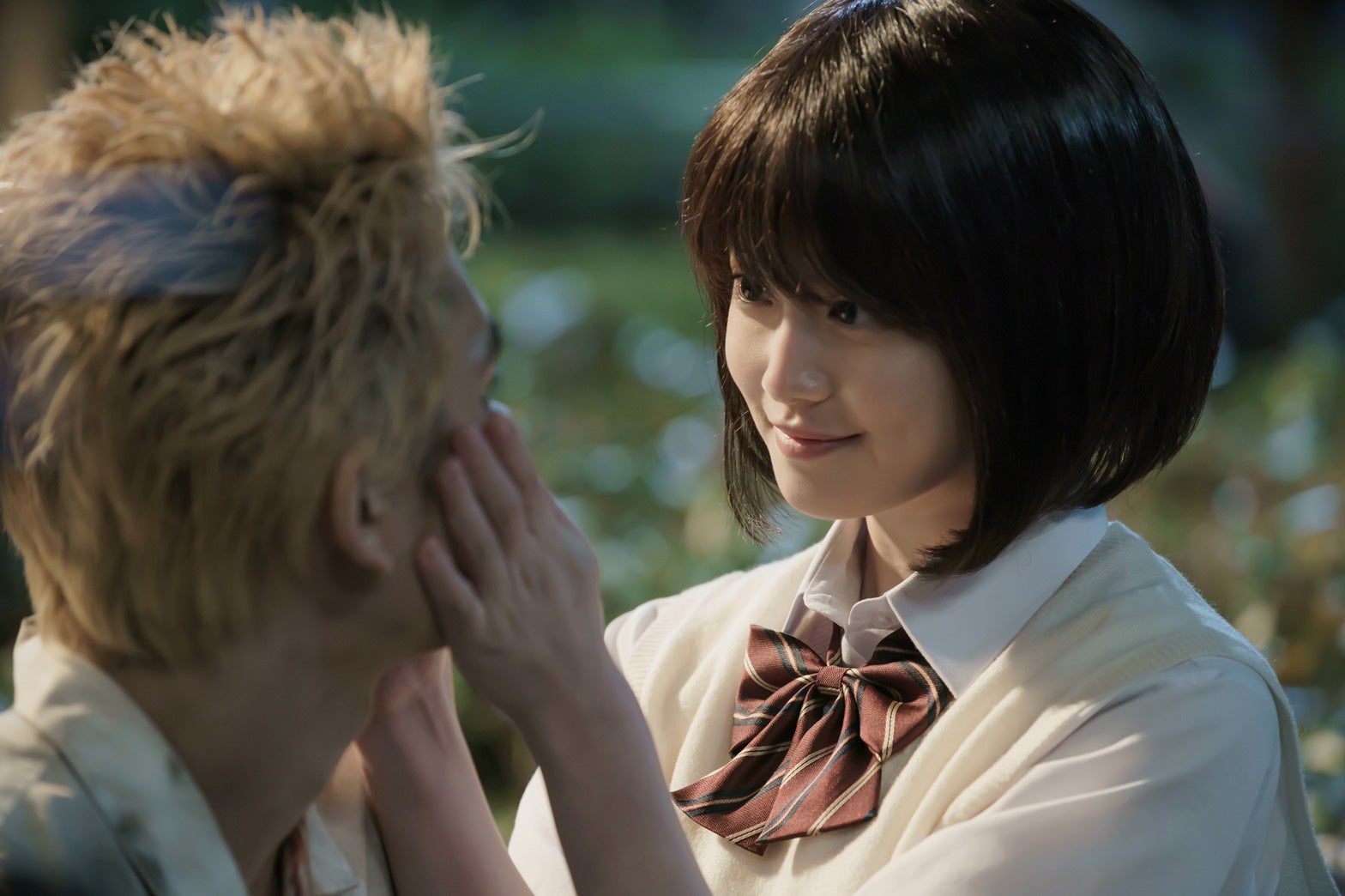 北村拓海、今田美桜（C）和久井健／講談社（C）2020 映画「東京リベンジャーズ」製作委員会