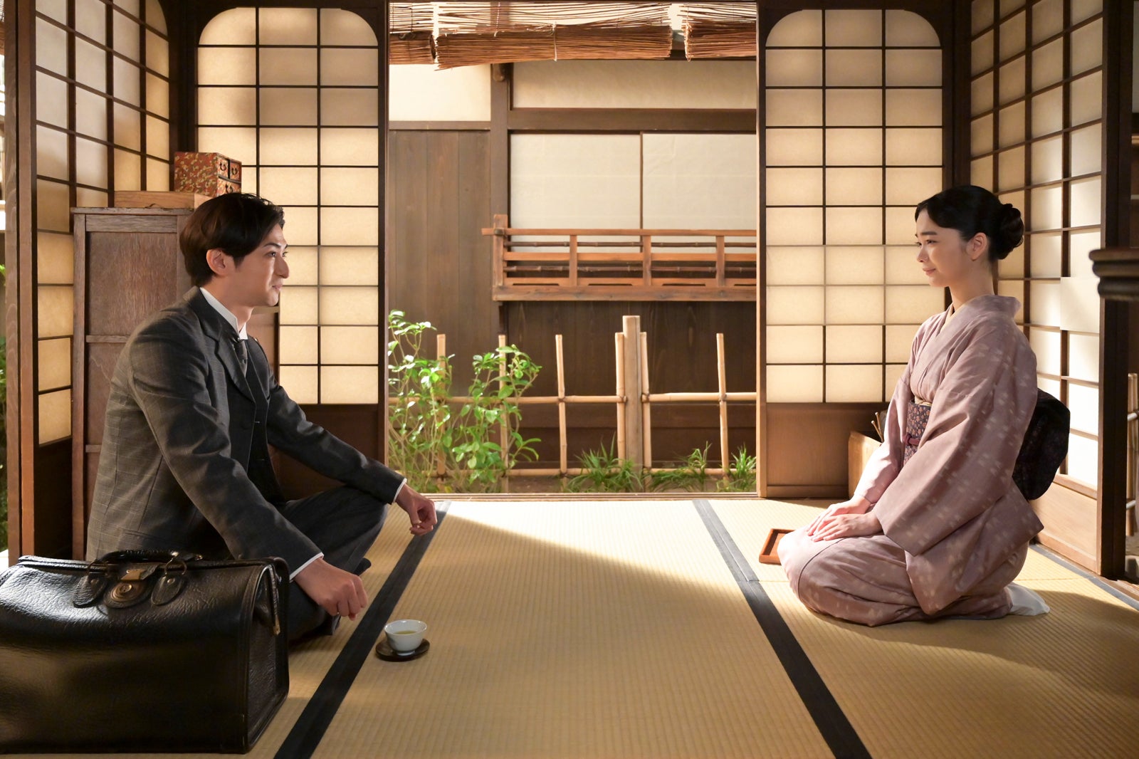 古川雄大、見上愛「風、薫る」第126話（C）NHK