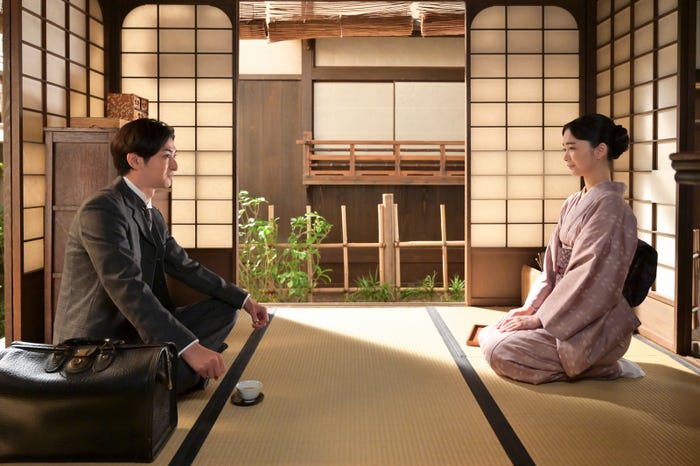 古川雄大、見上愛「風、薫る」第126話(C)NHK