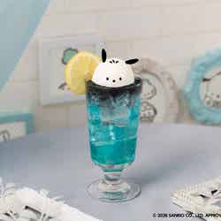 レモンスカッシュフロート 税込990円(C)2026 SANRIO CO., LTD. APPROVAL NO. L670170