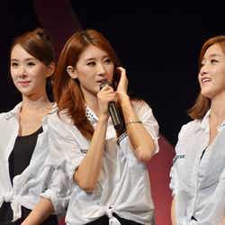 左から:イユエリン、ヒョンア、セラ