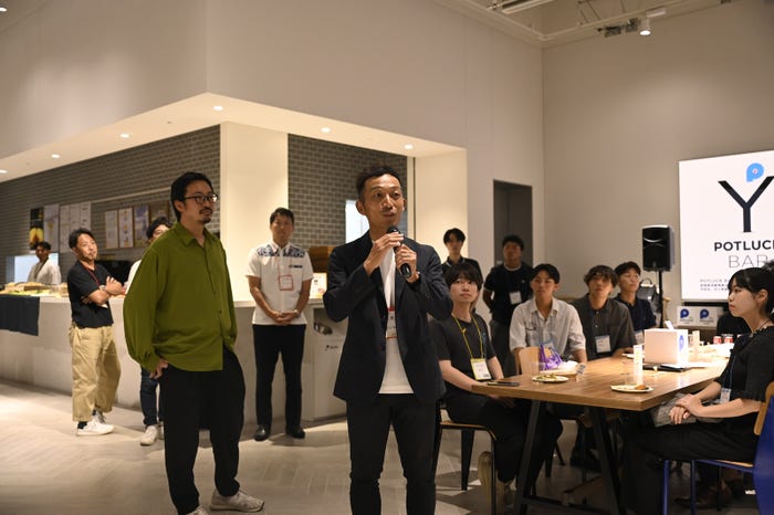 小泉翔建氏/チイキズカンに参加し、地方企業の魅力を伝える(提供素材)