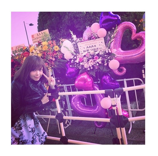 益若つばさ、AAAライブ鑑賞で“10周年”芸能生活を振り返る