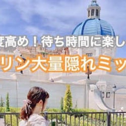 ソアリンの待ち時間中に楽しめる「難易度高めの隠れミッキー探し」