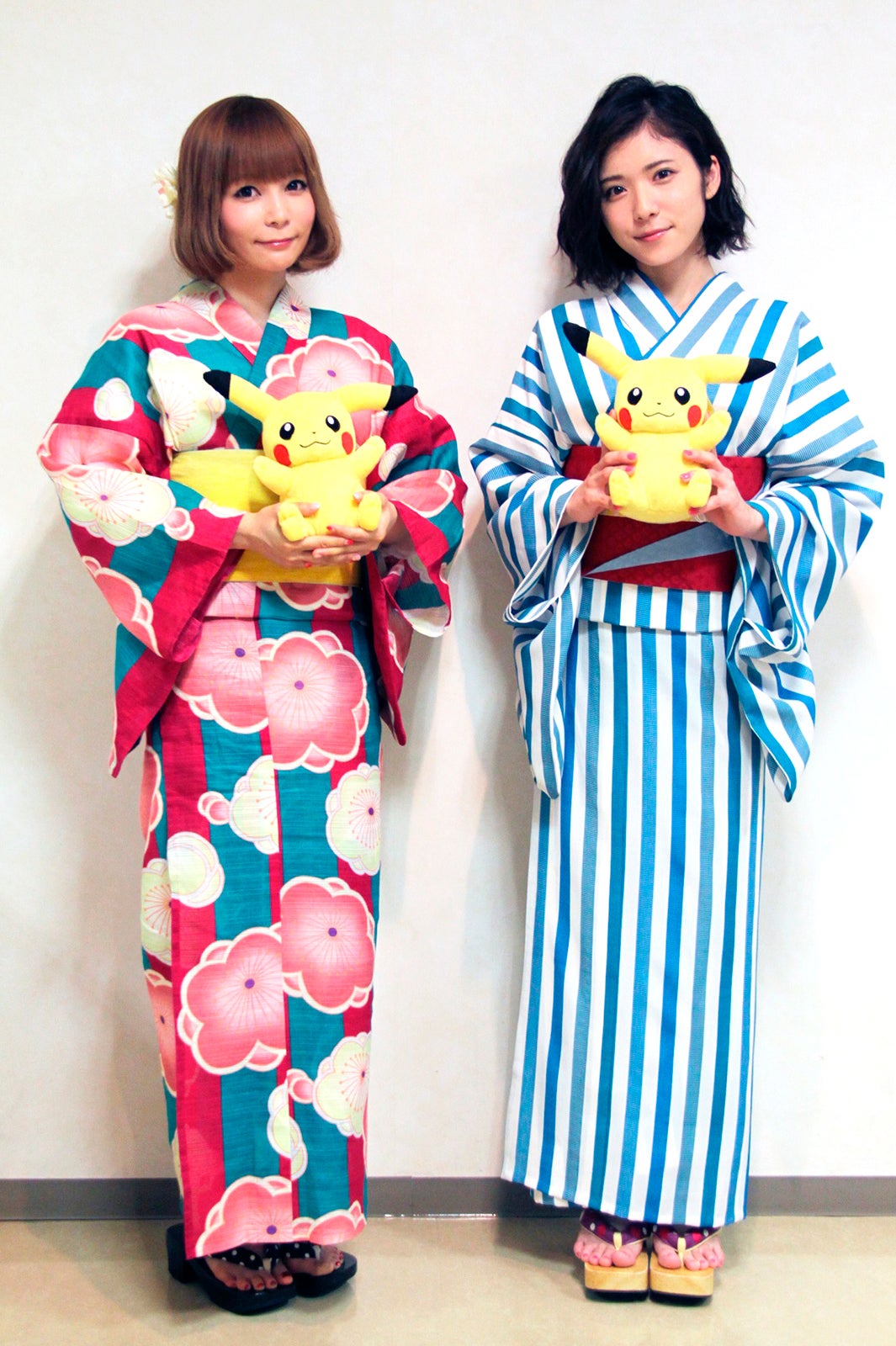 中川翔子、松岡茉優（C）Nintendo･Creatures･GAME FREAK･TV Tokyo･ShoPro･JR Kikaku （C）Pokémon （C）2016 ピカチュウプロジェクト