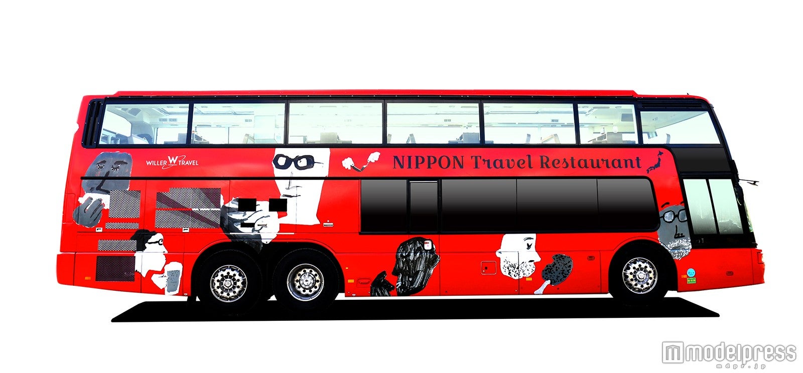 レストランバスイメージ／画像提供：WILLER ALLIANCE