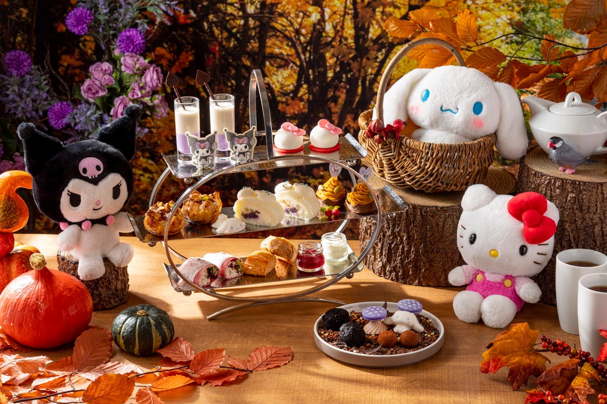 クロミ、シナモロール、ハローキティのオータムフェスティバル～ダークな森の収穫祭～