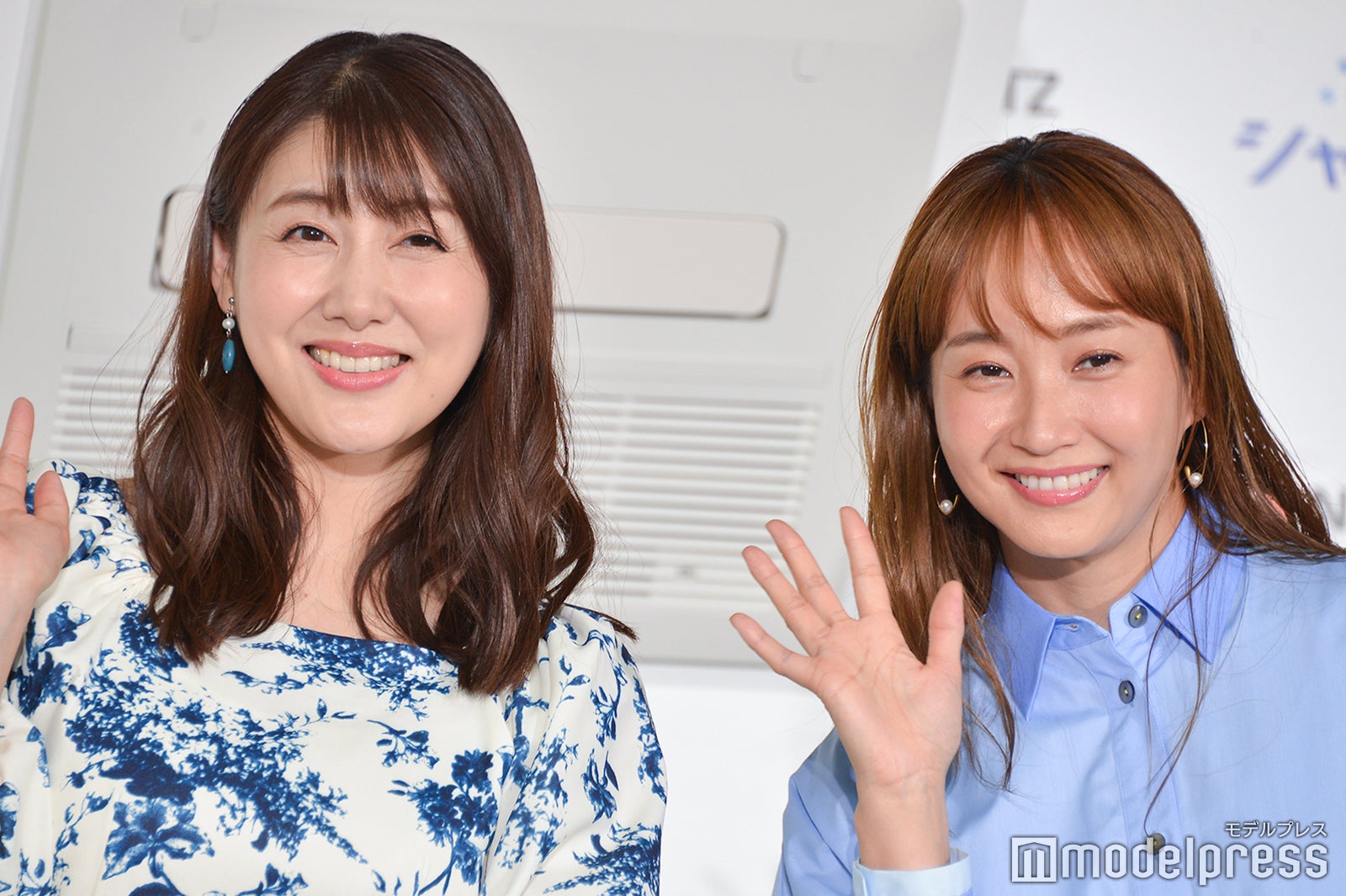 安めぐみと藤本美貴（C）モデルプレス