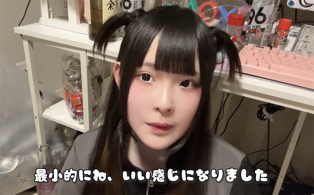 ゼパがロングヘアからお団子ツインテールにイメチェン！