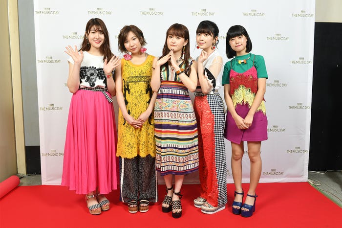 Little Glee Monster(左から)かれん、MAYU、芹奈、manaka、アサヒ (画像提供:日本テレビ)