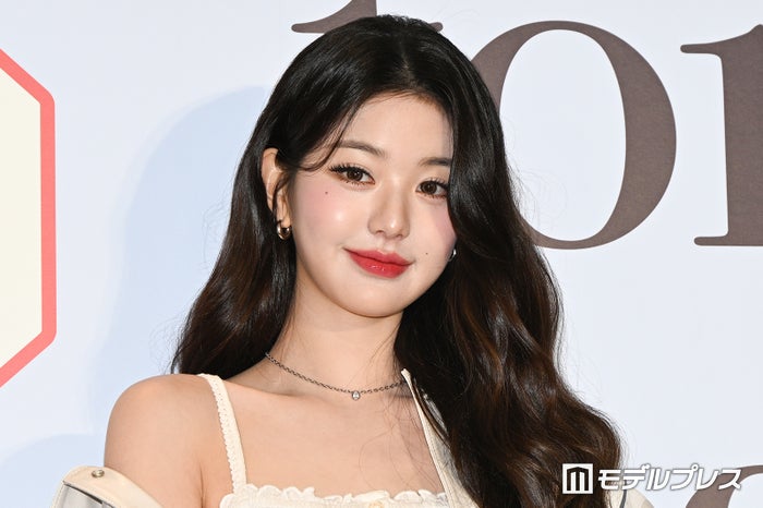 IVEウォニョン、胸元シースルーの黒ドレス姿「レベチのスタイル」「お人形さんみたい」と熱視線