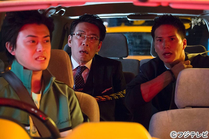 勝地涼＆市原隼人が生瀬勝久を誘拐するが…／「桜坂近辺物語」第2夜より（C）フジテレビ
