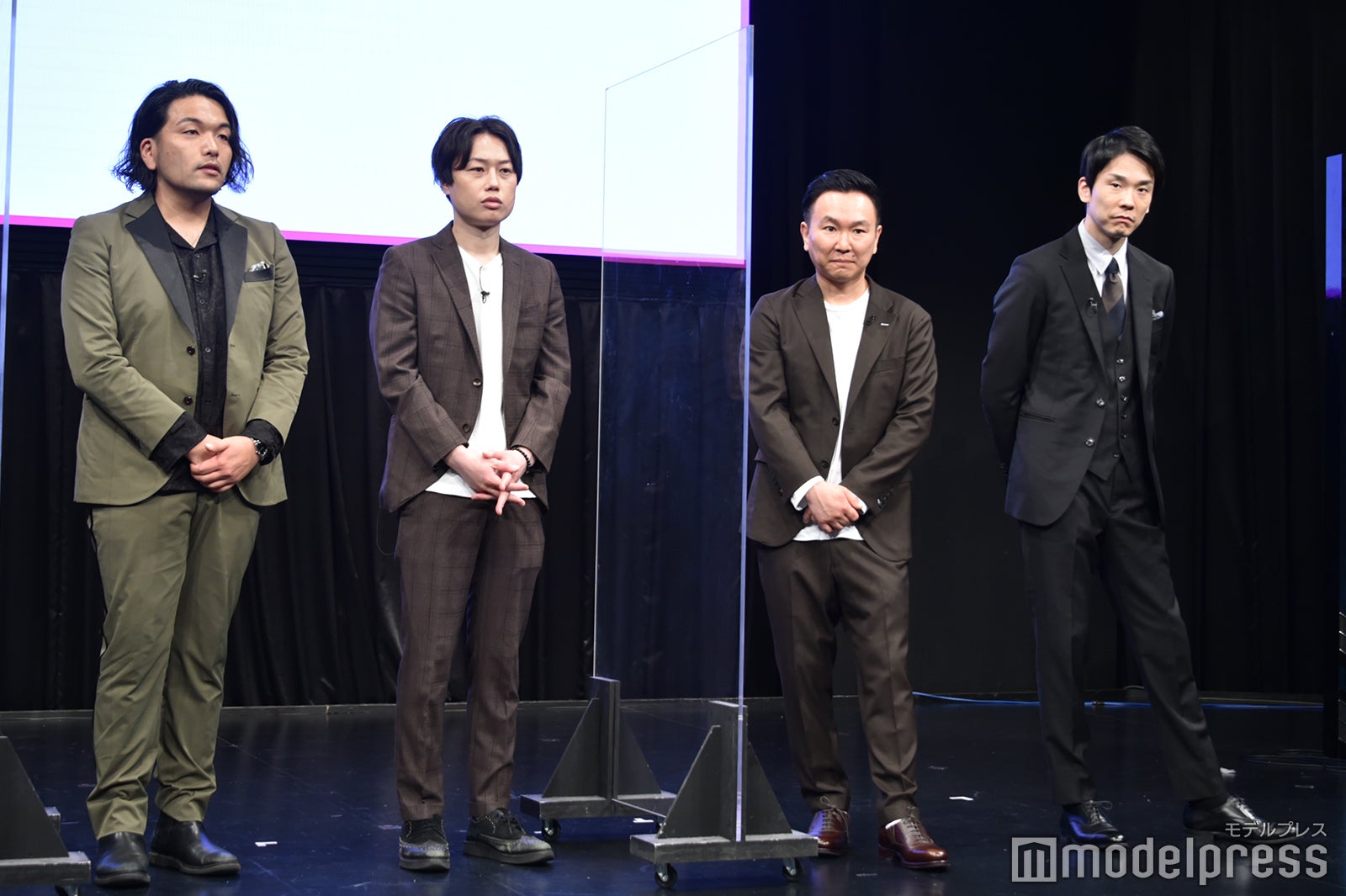盛山晋太郎、リリー、山内健司、濱家隆一 （C）モデルプレス
