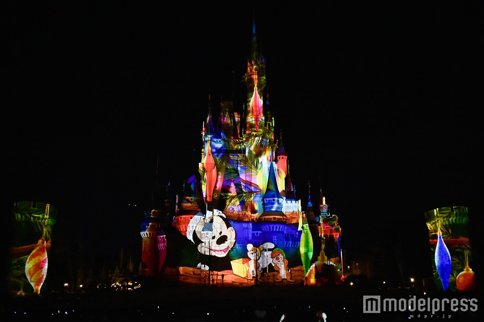 新キャッスルプロジェクション「ディズニー・ギフト・オブ・クリスマス」（C）モデルプレス（C）Disney