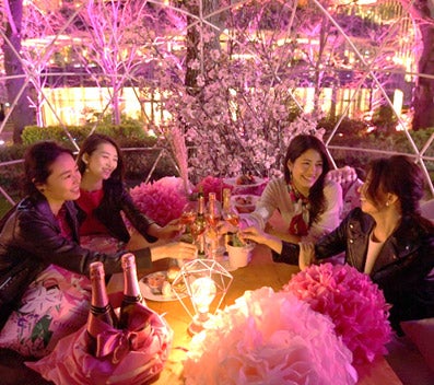 CHANDON Blossom Lounge／画像提供：シャンドン