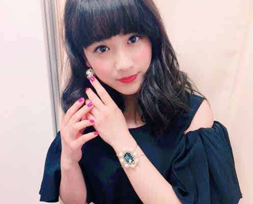 平祐奈「母のお許しが出た」“肩出し”デビューに反響「どんどんキレイになる」「めっちゃ似合う」