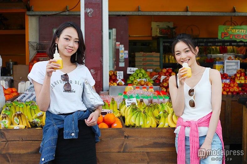 新鮮なフルーツのジュース／画像提供：Farmers Market