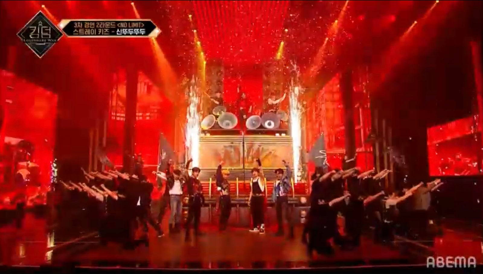 Stray Kids「「KINGDOM：LEGENDARY WAR」8話より（C）AbemaTV, Inc.