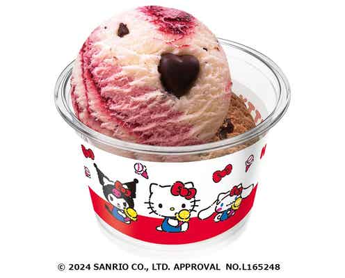 サーティワン×ハローキティコラボ第2弾、人気サンリオキャラが勢揃い!限定ダブルカップやアイスケーキ登場