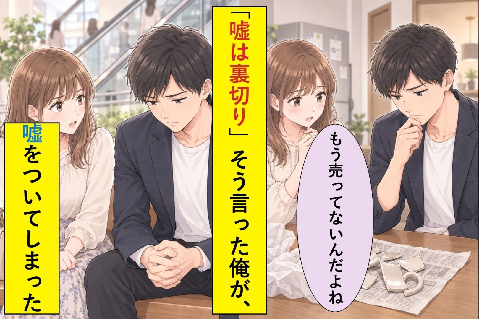 「隠し事は裏切りだと思う」と言った俺が、週末は「実家の手伝い」とごまかして陶芸教室に通っていた