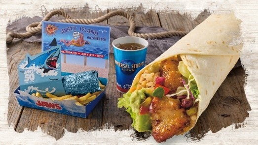 チキン&アボカド・ブリトーセット/画像提供:ユニバーサル・スタジオ・ジャパン