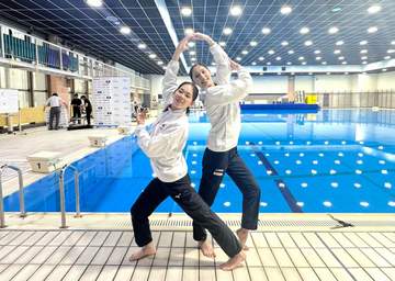 AS日本アクロバティック改善で五輪女王・中国へ挑戦 比嘉もえ「どれだけ迫れるかが五輪につながる」愛知・名古屋アジア大会へ合宿公開