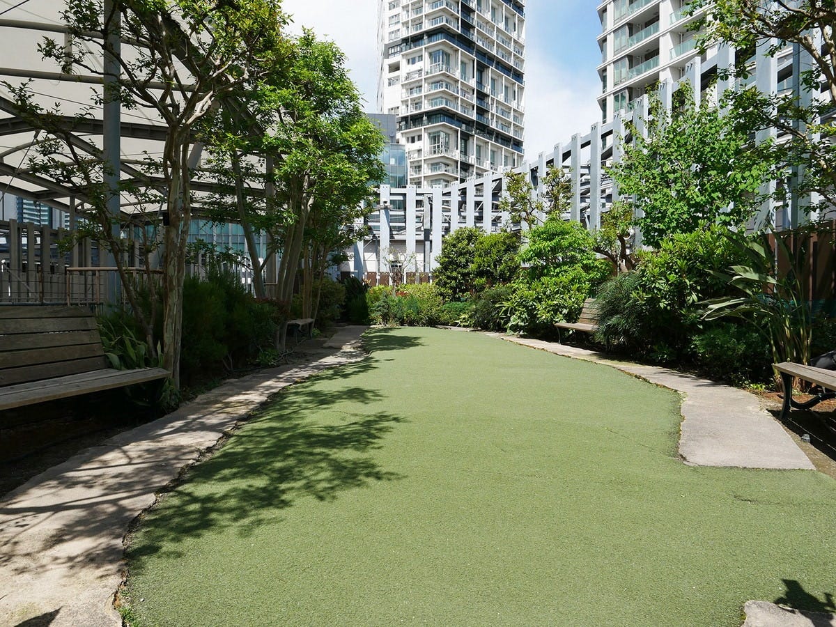 6F「ベイガーデン」のペットエリア