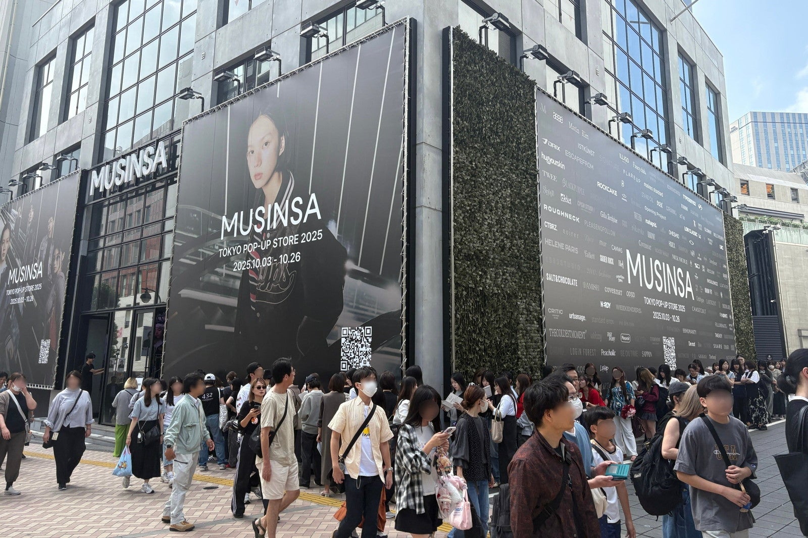 「MUSINSA TOKYO POP-UP STORE 2025」の様子（提供画像）