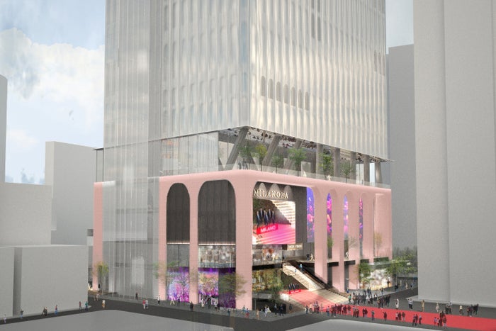 歌舞伎町一丁目地区開発計画／画像提供：東京急行電鉄