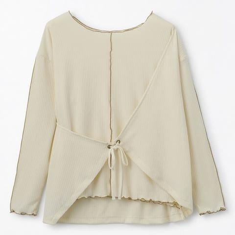 しまむら　しまパト　レディース　おすすめ　オススメ　アイテム　優秀　コスパ　プチプラ　2023　冬　トップス　リブメロープルオーバー　リブ　メロー
