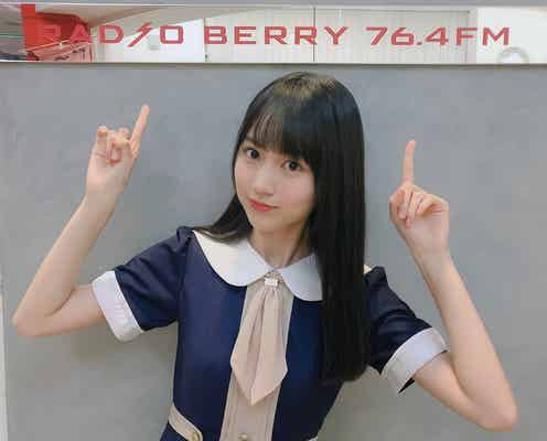 乃木坂46賀喜遥香、地元・栃木で1人プロモーション「変な感じでした」