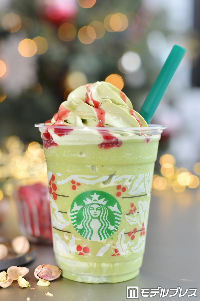 ピスタチオ クリスマス ツリー フラペチーノ （C）ビューティーガール