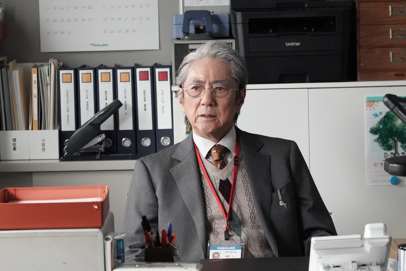 市村正親「院内警察」第8話より（C）フジテレビ／共同テレビ